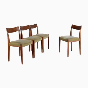 Mid-Century Swedish Teak Dining Chairs by Nils Jonsson for Troeds, 1960s, Set of 4-DUG-1814628