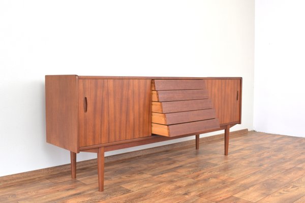 Mid-Century Swedish Teak Sideboard by Nils Jonsson for Hugo Troeds, 1960s-LOT-2023773