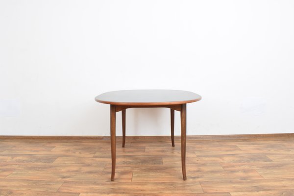 Mid-Century Swedish Teak Table Model Ovalen by Carl Malmsten for Mobel Komponerad AV, 1950s-LOT-2032361