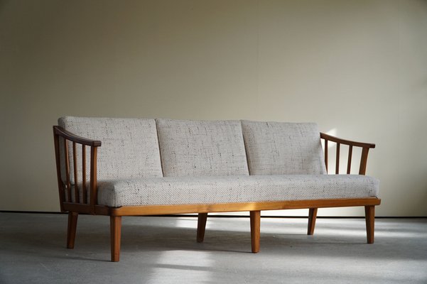 Mid-Century Swedish Visingsö 3-Seater Sofa by Carl Malmsten for O. H. Sjögren, 1960s-MXF-1008650