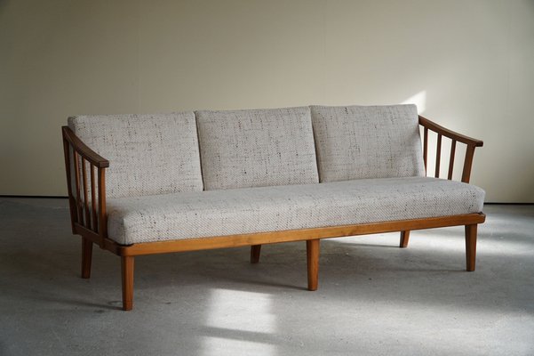 Mid-Century Swedish Visingsö 3-Seater Sofa by Carl Malmsten for O. H. Sjögren, 1960s-MXF-1008650