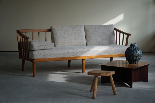 Mid-Century Swedish Visingsö 3-Seater Sofa by Carl Malmsten for O. H. Sjögren, 1960s-MXF-1008650