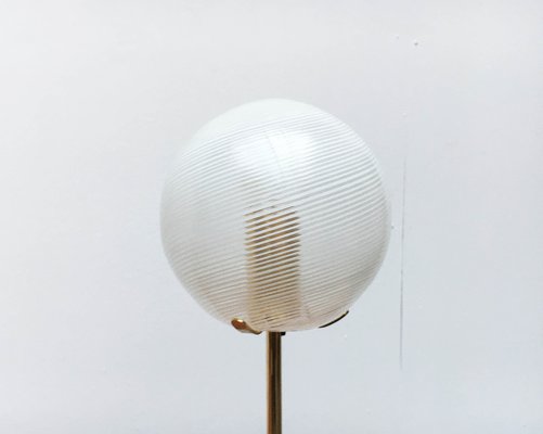 Mid-Century Swirl Glass Table Lamp-UAH-990544