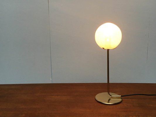 Mid-Century Swirl Glass Table Lamp-UAH-990544