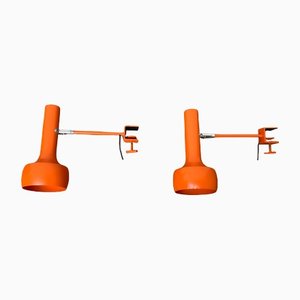 Mid-Century Swiss Clamp Table Lamps from Swiss Lamps International, Set of 2-UAH-1209537