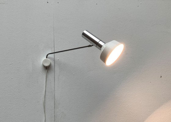 Mid-Century Swiss Minimalist Minilux Wall Lamp by Rosemarie and Rico Baltensweiler for Baltensweiler, 1960s-UAH-1353139