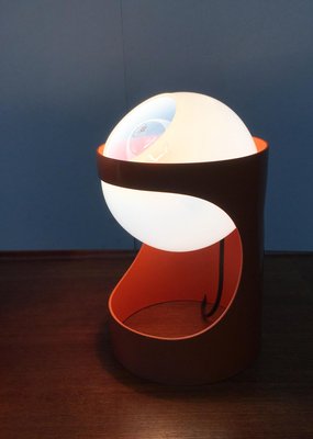 Mid-Century Swiss Space Age Guggerli L1 Table Lamp by Rosemarie & Rico Baltensweiler for Baltensweiler, Set of 2-UAH-935590