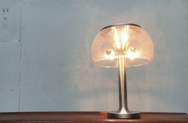 Mid-Century Swiss Space Age Mushroom Type 60 Table Lamp from Temde, 1960s-UAH-1725701