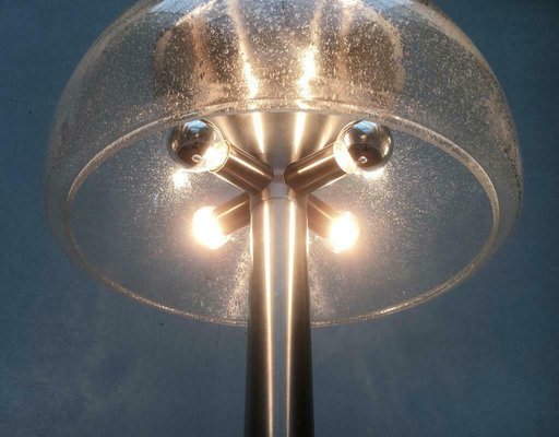 Mid-Century Swiss Space Age Mushroom Type 60 Table Lamp from Temde, 1960s-UAH-1725701