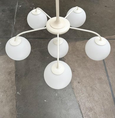 Mid-Century Swiss Space Age Pendant Chandelier by E. R. Nele for Temde, 1960s-UAH-1811745