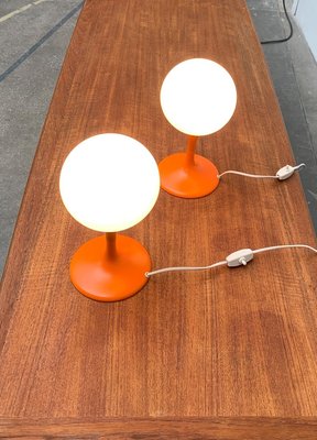 Mid-Century Swiss Table Lamps by E.R. Nele for Temde, Set of 2-UAH-888066