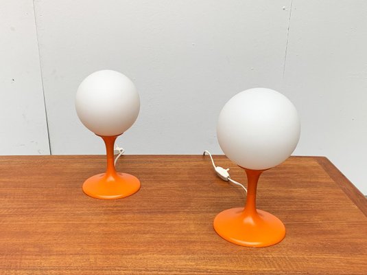 Mid-Century Swiss Table Lamps by E.R. Nele for Temde, Set of 2-UAH-888066