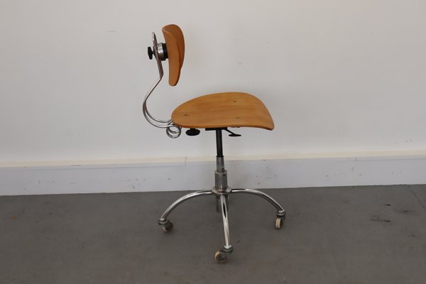 Mid-Century Swivel Chair from Bohler, 1950s-JWH-693688