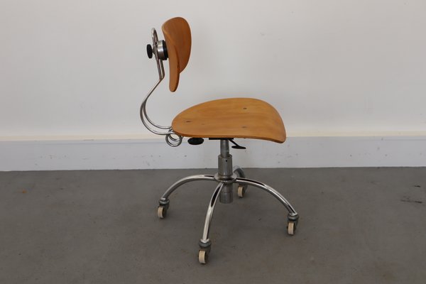 Mid-Century Swivel Chair from Bohler, 1950s-JWH-693688