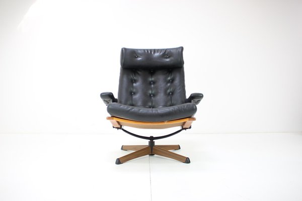 Mid-Century Swivel Chair from Gote Mobler, 1960s-TZ-961276