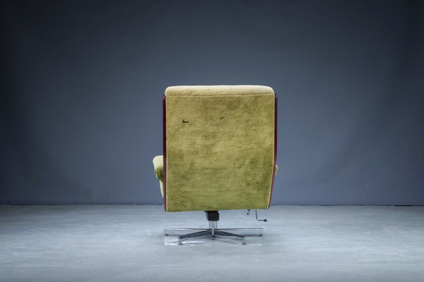 Mid-Century Swivel Lounge Armchair, 1970s-ZZH-1111162