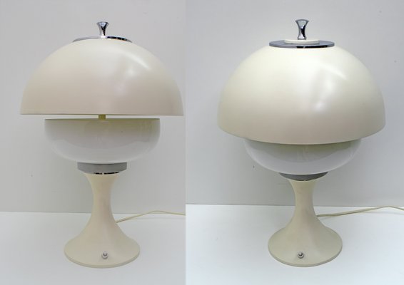 Mid-Century Table Lamp Attributed to Gaetano Sciolari, 1950s-FER-664051