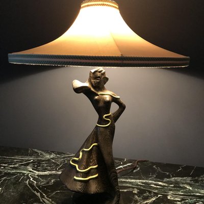 Mid-Century Table Lamp by Bernie & Rena Stein for Rena Stein, 1960s-DKC-604967