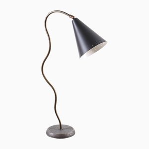 Mid-Century Table Lamp, Denmark, 1950s-FK-1409585