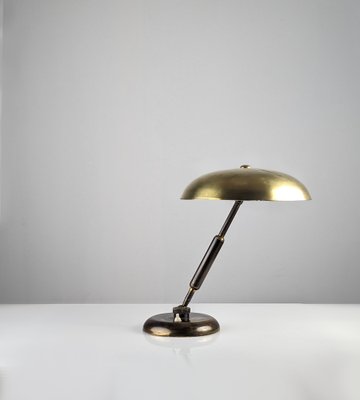 Mid-Century Table Lamp in Brass attributed to Oscar Torlasco for Lumi-JJT-1799013