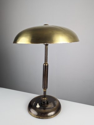 Mid-Century Table Lamp in Brass attributed to Oscar Torlasco for Lumi-JJT-1799013