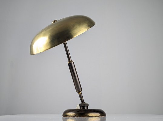 Mid-Century Table Lamp in Brass attributed to Oscar Torlasco for Lumi-JJT-1799013