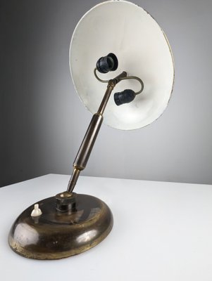 Mid-Century Table Lamp in Brass attributed to Oscar Torlasco for Lumi-JJT-1799013