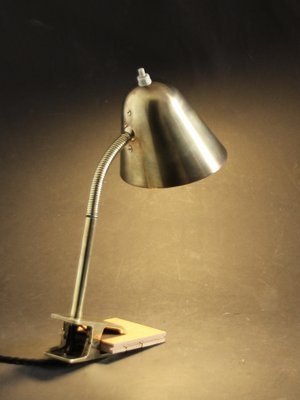 Mid-Century Table Lamp in Brass by Jacques Biny for Luminalité, 1950s-SY-1784573