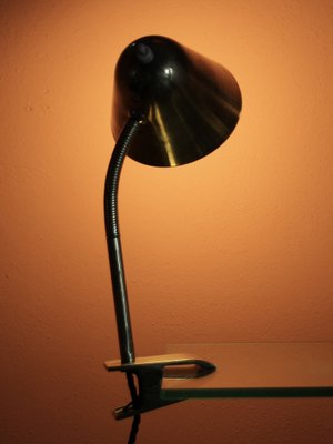 Mid-Century Table Lamp in Brass by Jacques Biny for Luminalité, 1950s-SY-1784573