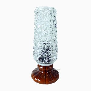 Mid-Century Table Lamp in Ceramic and Glass, Czechoslovakia, 1960s-UL-1251227