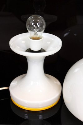 Mid-Century Table Lamp in Glass from Lighting Glass, 1970s-WVS-1406473