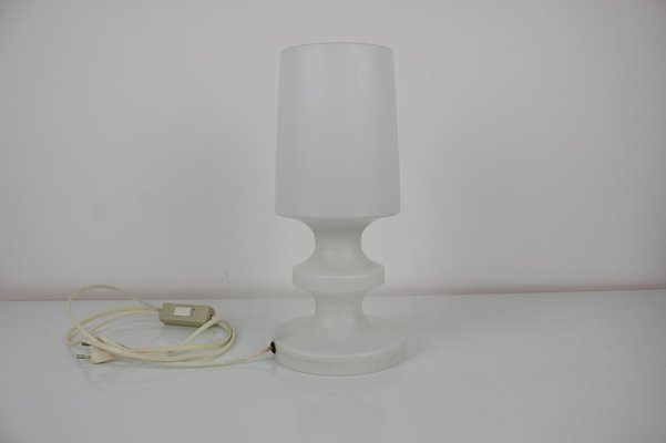 Mid-Century Table Lamp / Lighting Glass from Valašské Meziříčí, 1970s-TZ-980721