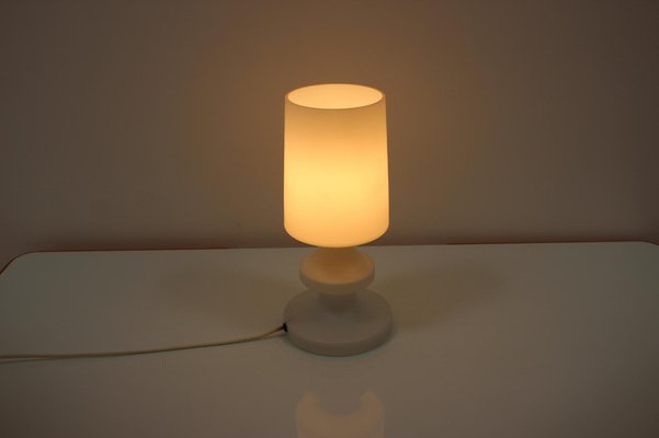 Mid-Century Table Lamp / Lighting Glass from Valašské Meziříčí, 1970s-TZ-980721