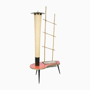 Mid-Century Table Lamp with Plant Ladder, 1950s-LVS-1187422