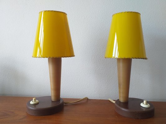 Mid-Century Table Lamps, 1950s, Set of 2-TZ-714760