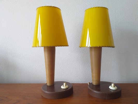 Mid-Century Table Lamps, 1950s, Set of 2-TZ-714760