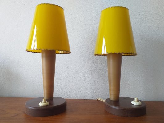 Mid-Century Table Lamps, 1950s, Set of 2-TZ-714760