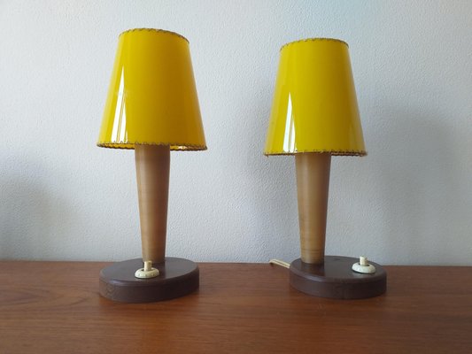 Mid-Century Table Lamps, 1950s, Set of 2-TZ-714760