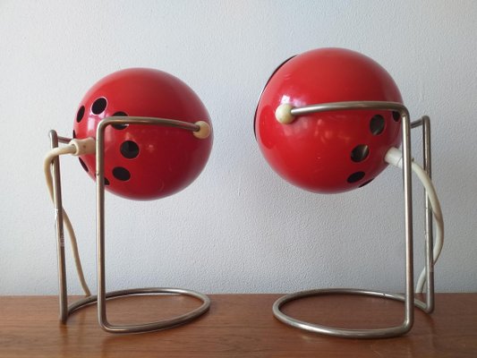 Mid-Century Table Lamps, 1970s, Set of 2-TZ-885914