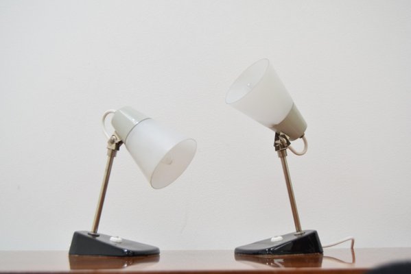 Mid-Century Table Lamps, 1970s, Set of 2-TZ-924530