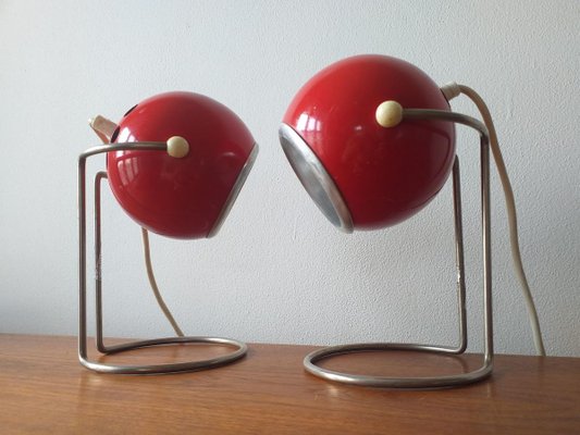 Mid-Century Table Lamps, 1970s, Set of 2-TZ-885914