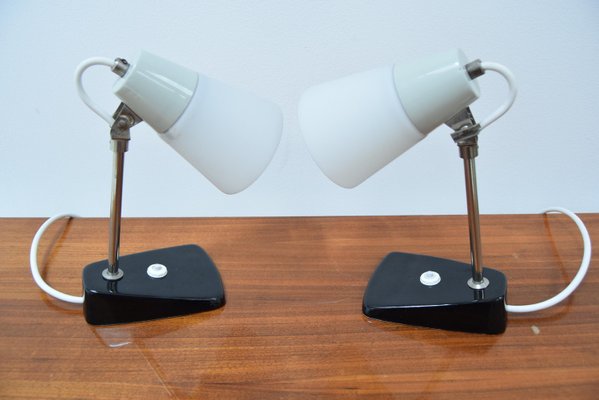 Mid-Century Table Lamps, 1970s, Set of 2-TZ-924530