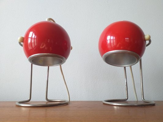 Mid-Century Table Lamps, 1970s, Set of 2-TZ-885914