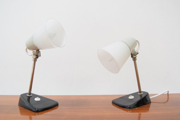 Mid-Century Table Lamps, 1970s, Set of 2-TZ-924530