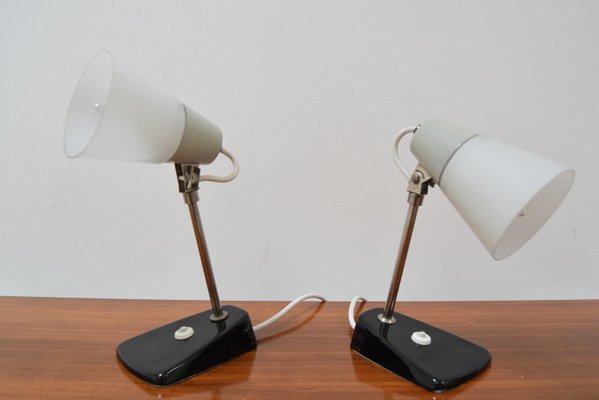 Mid-Century Table Lamps, 1970s, Set of 2-TZ-924530