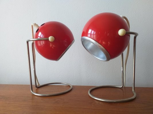 Mid-Century Table Lamps, 1970s, Set of 2-TZ-885914