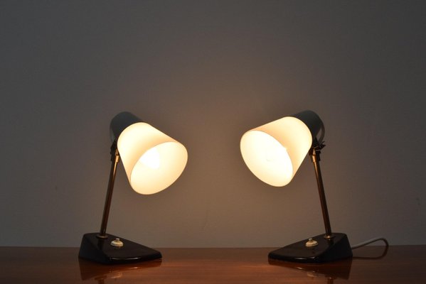 Mid-Century Table Lamps, 1970s, Set of 2-TZ-924530