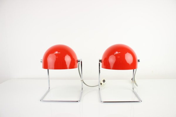 Mid-Century Table Lamps attributed to Josef Hurka for Napako, 1960s, Set of 2-TZ-1418973