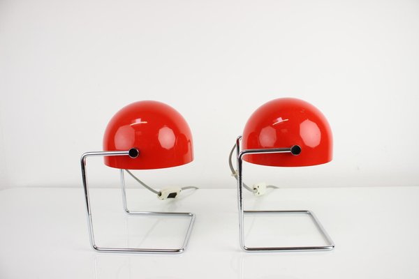 Mid-Century Table Lamps attributed to Josef Hurka for Napako, 1960s, Set of 2-TZ-1418973