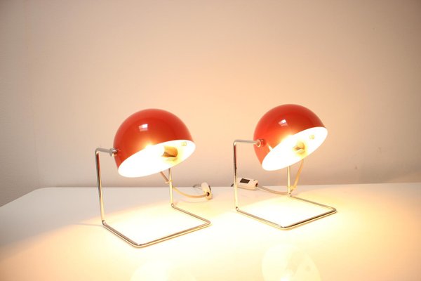 Mid-Century Table Lamps attributed to Josef Hurka for Napako, 1960s, Set of 2-TZ-1418973